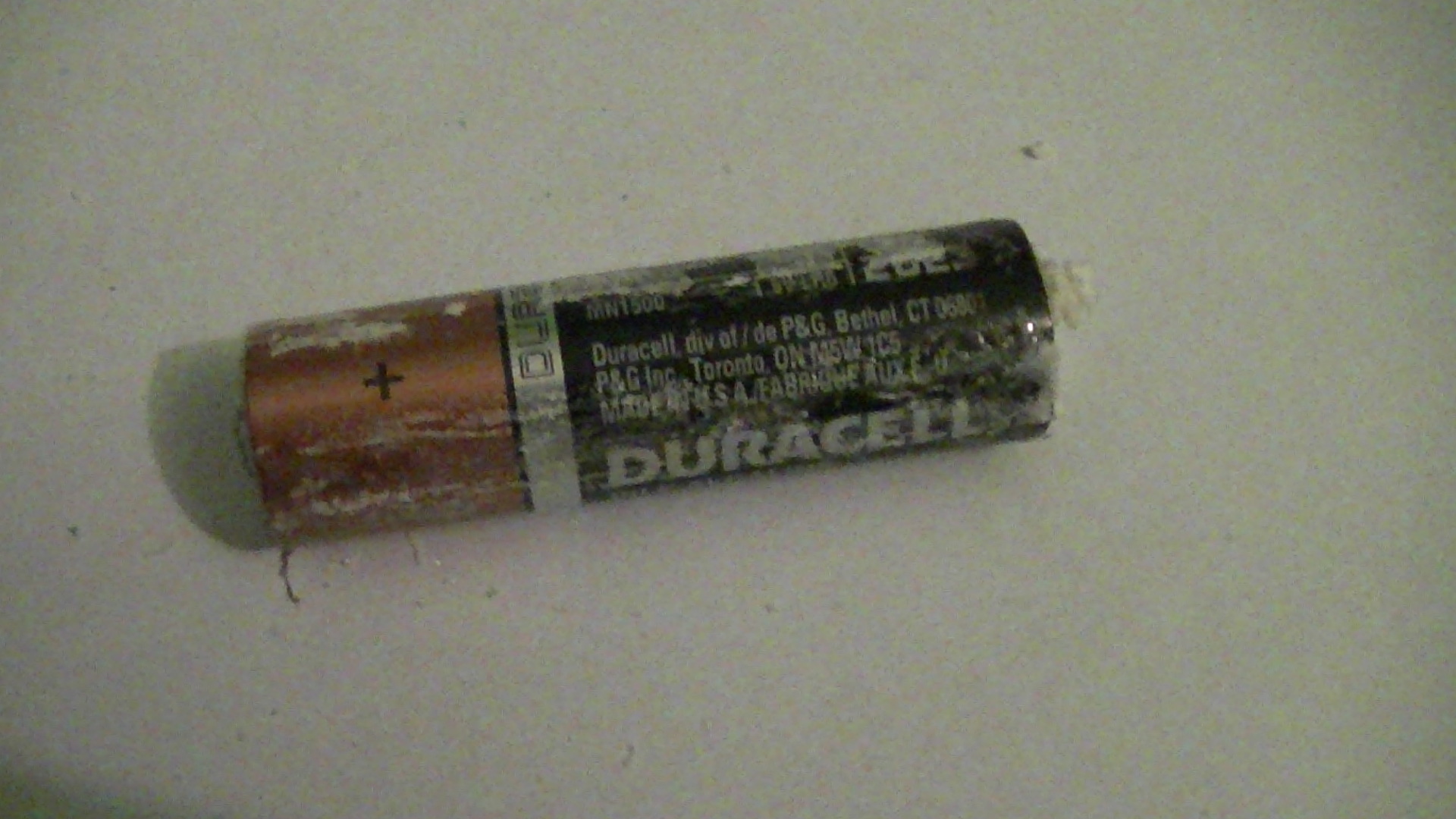 Side of the worst battery