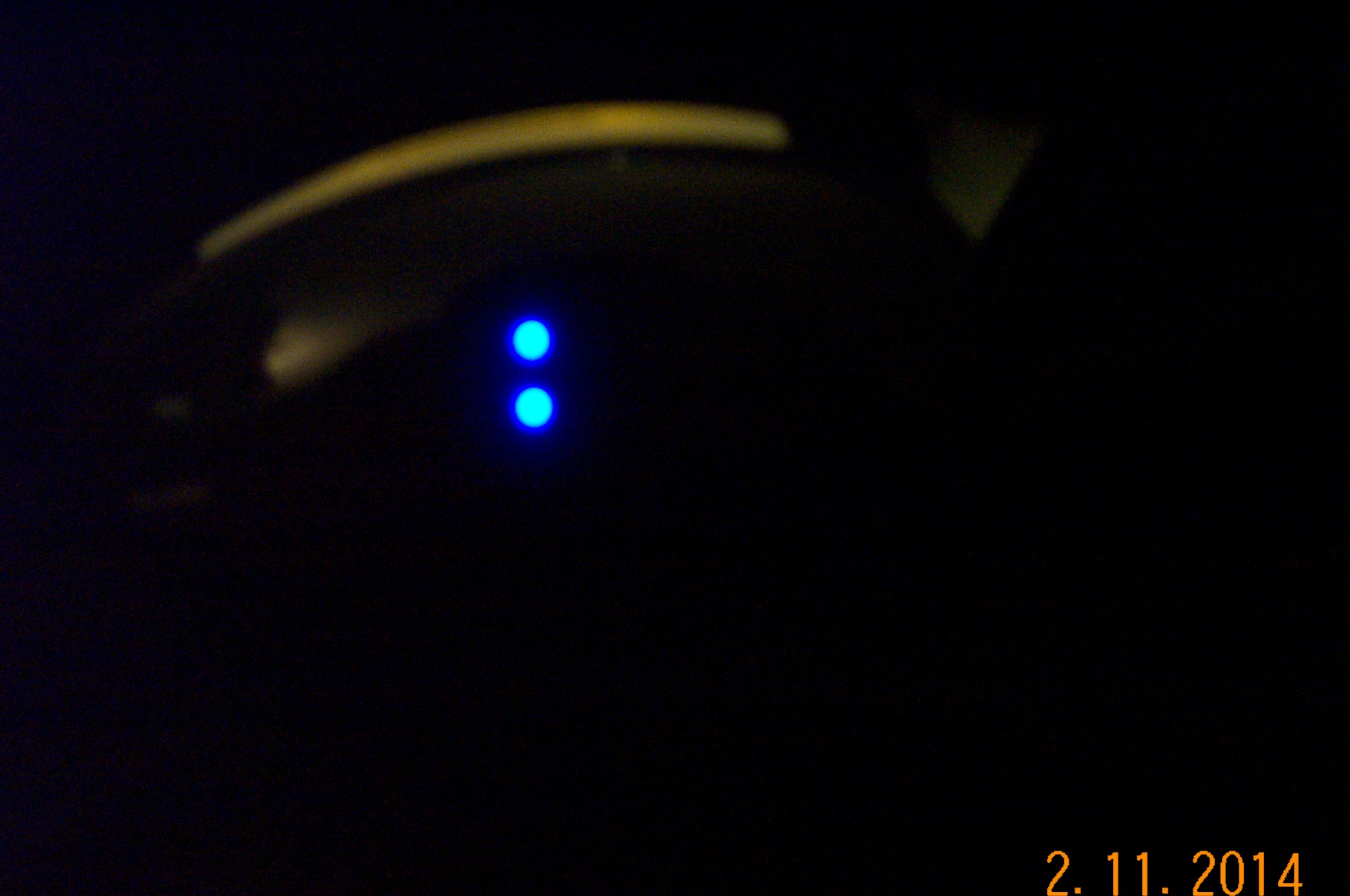Shot of the colons. Notice the lack of any other digits. Shot of the colons. Notice the lack of any other digits.