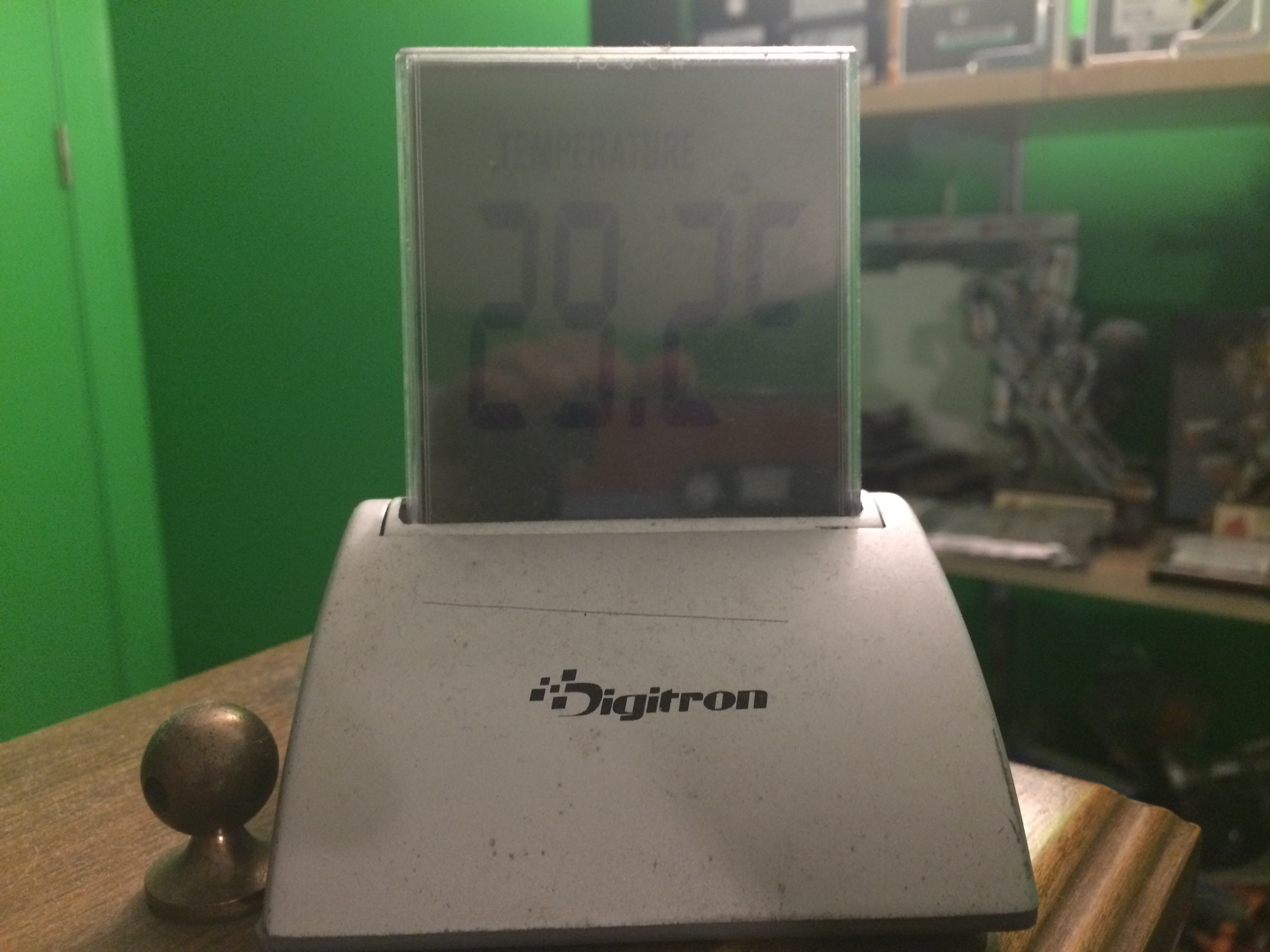 Digitron clock