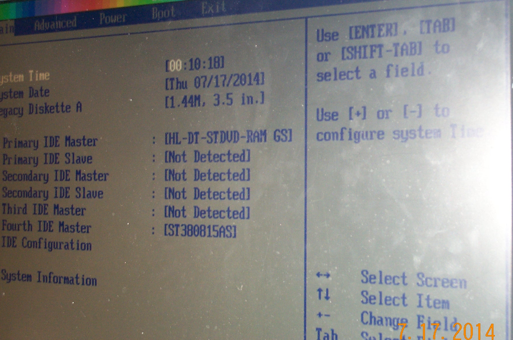 BIOS detection BIOS detection