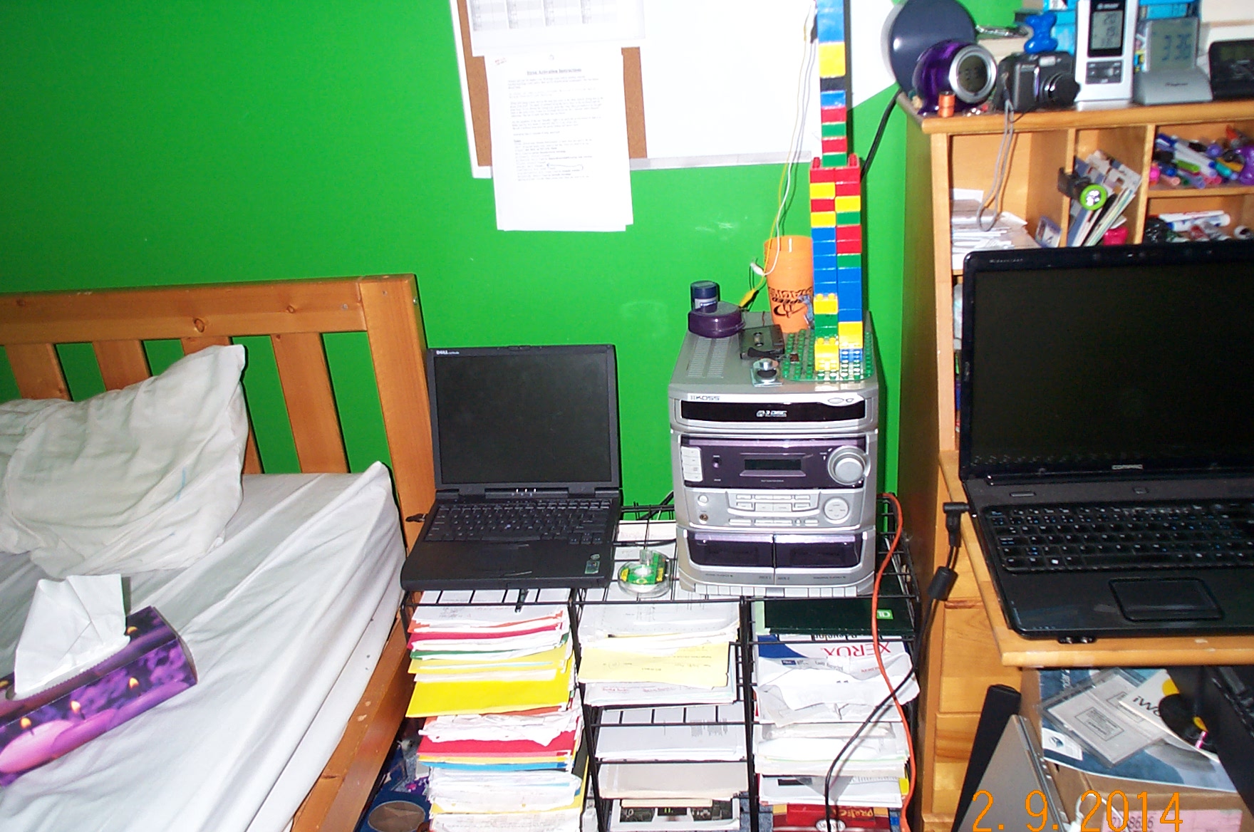 The Dell, and the stereo The Lab Feb 2014