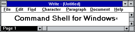 Page Banner