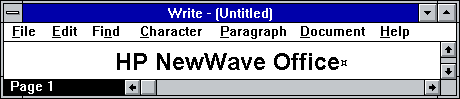 Page Banner
