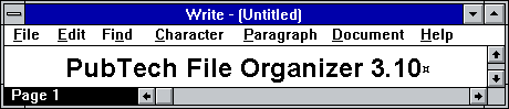 Page Banner