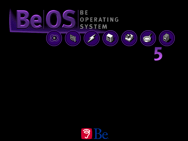 BeOS 5 Splash