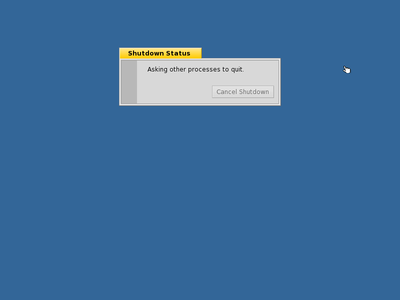 Haiku A1 Shutdown