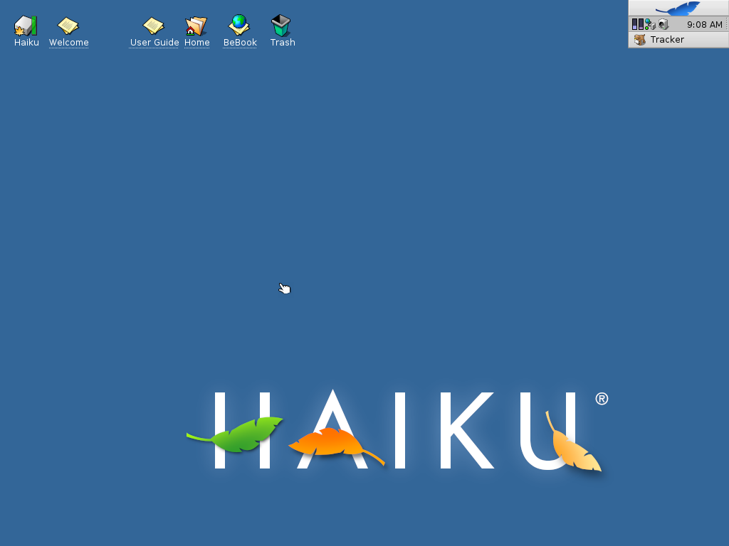 Haiku Alpha 4.1 Desktop