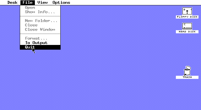 Exiting GEM 1.1