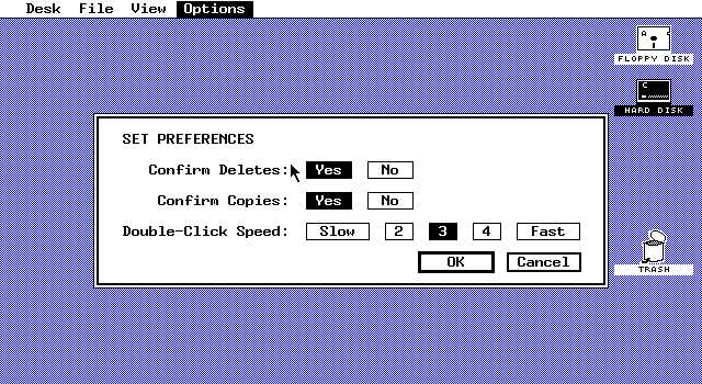 GEM 1.1 Preferences