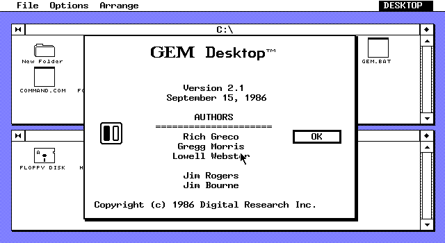 GEM 2.1 Desktop