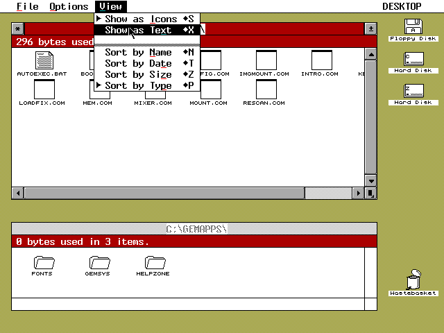 OpenGEM 6 File Management