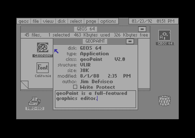 C64 GEOS File Info