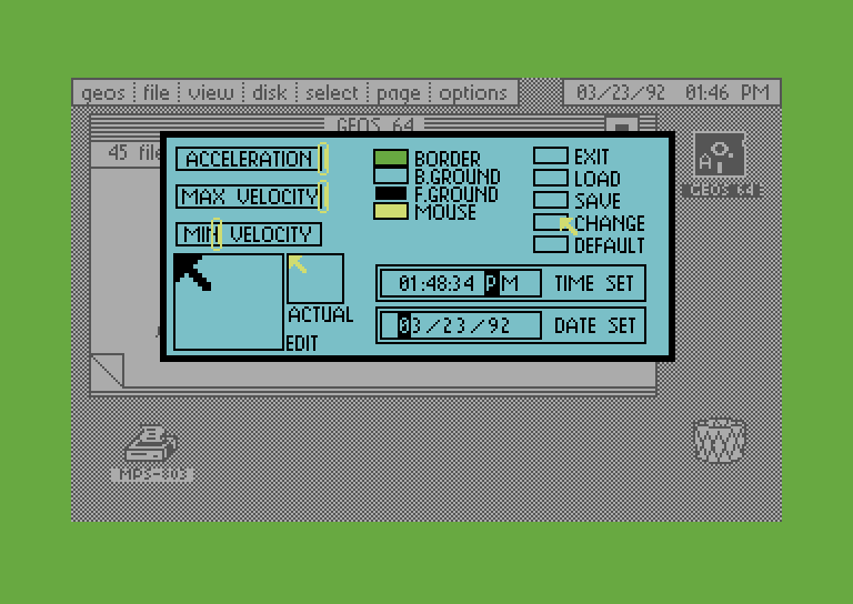 C64 GEOS Preferences