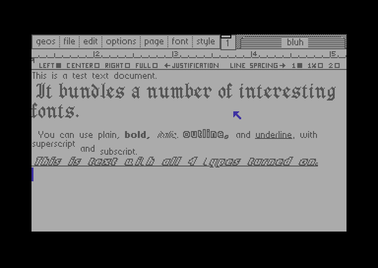 C64 GEOS Write