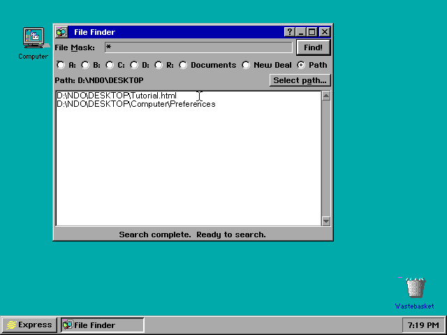 NDO 3.2 Search
