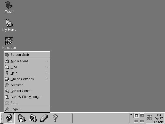 Corel KMenu