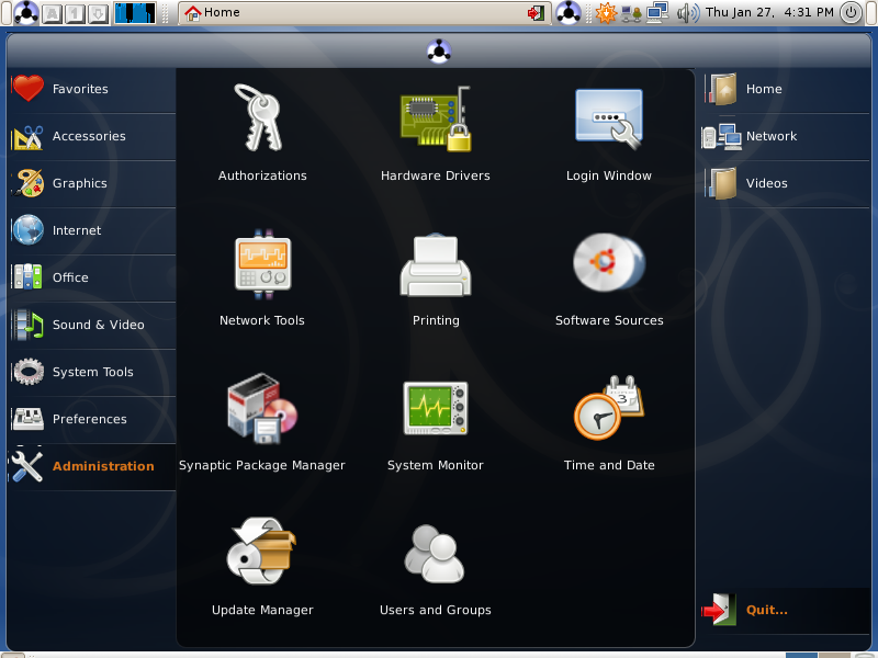 EEEBuntu 2.0 Administration