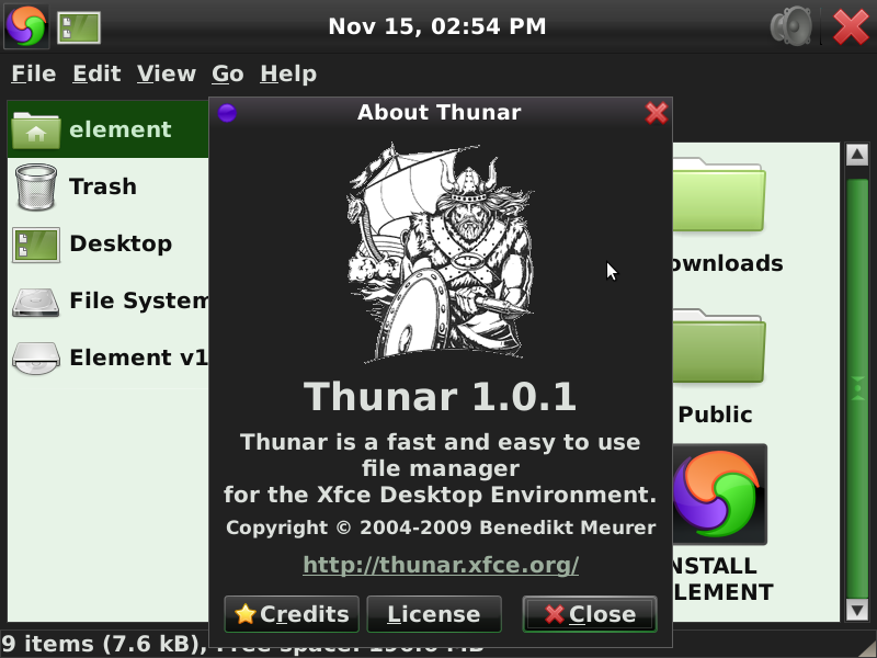 Element RC File Manager
