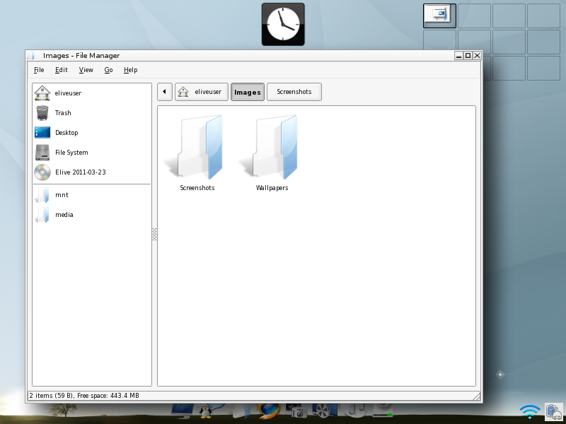 Elive 2 Topaz File Management