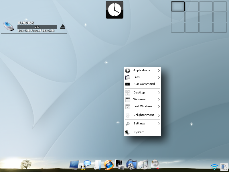 Elive 2 Topaz Menu #2