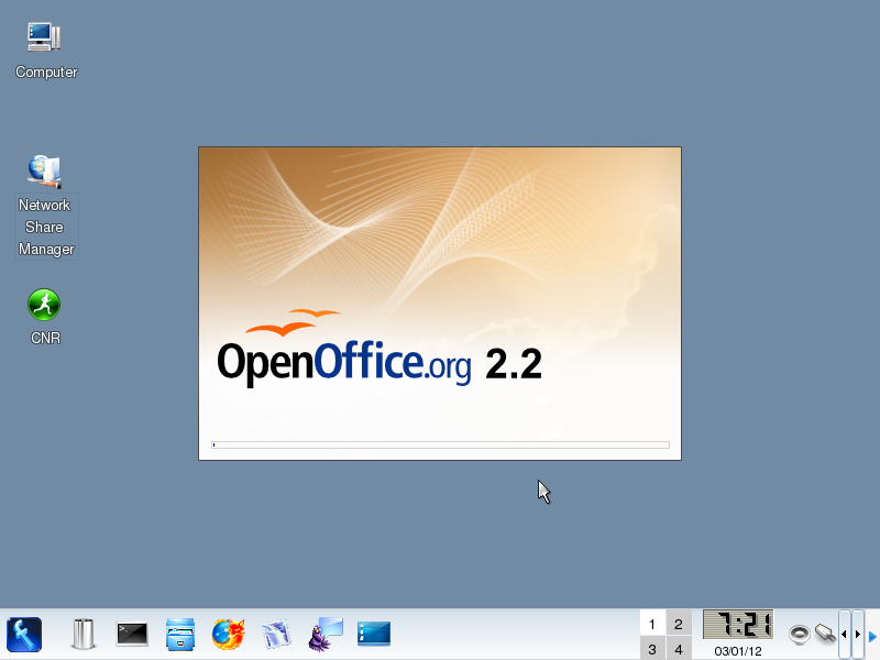 Freespire OpenOffice