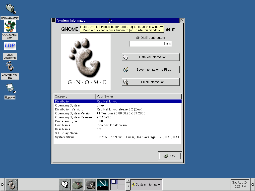 Gentus Linux About