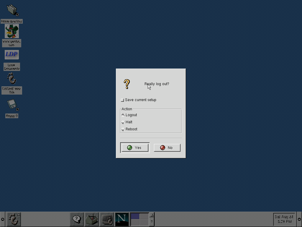Gentus Linux Shutdown