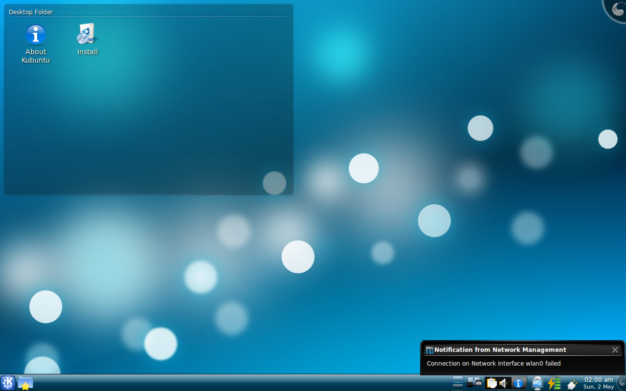 Kubuntu 9.04 Connecting4