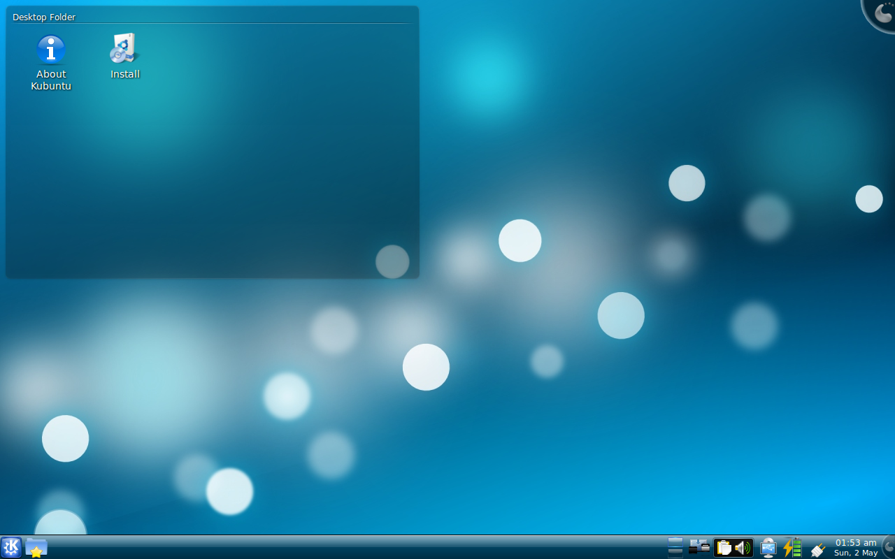 Kubuntu 9.04 Desktop