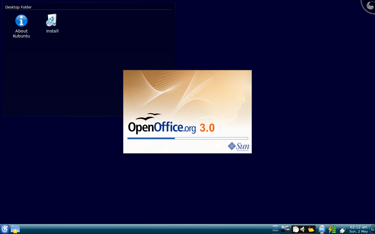 Kubuntu 9.04 OpenOffice