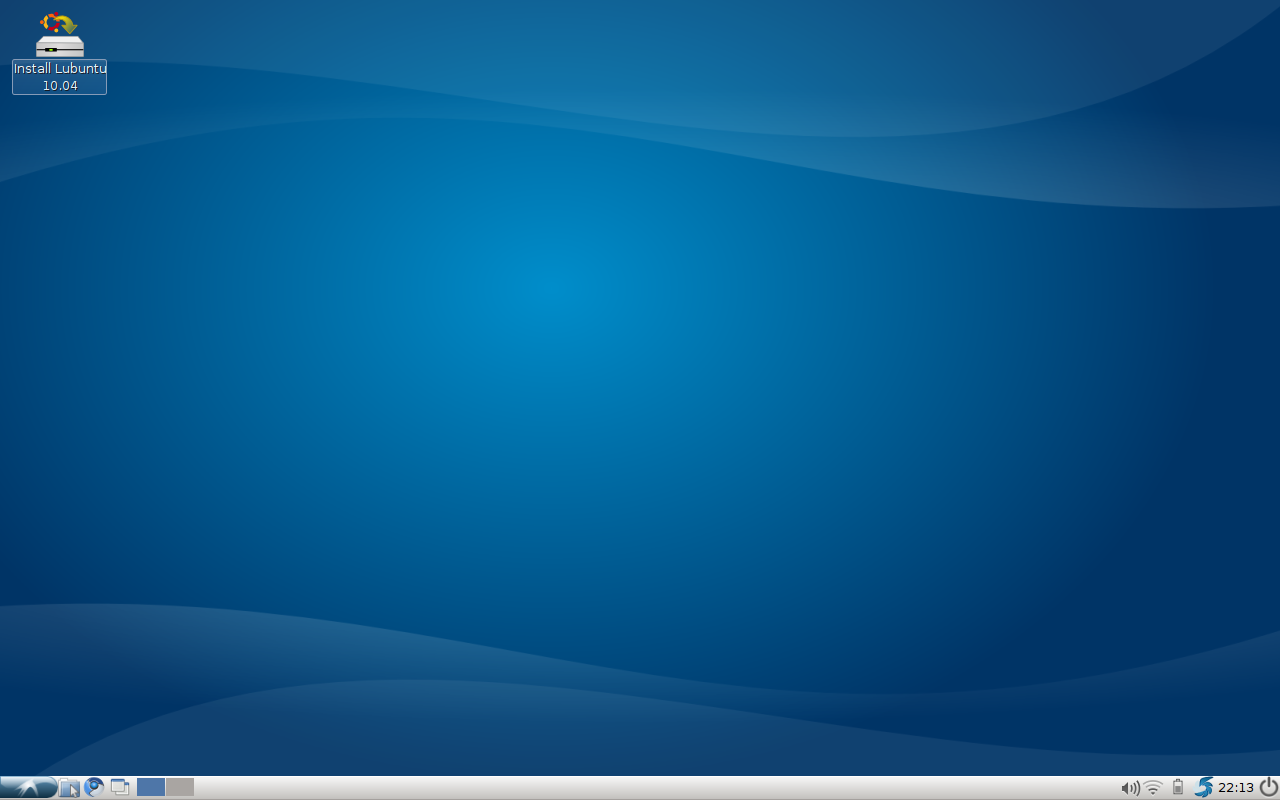 Lubuntu 10.04 Desktop