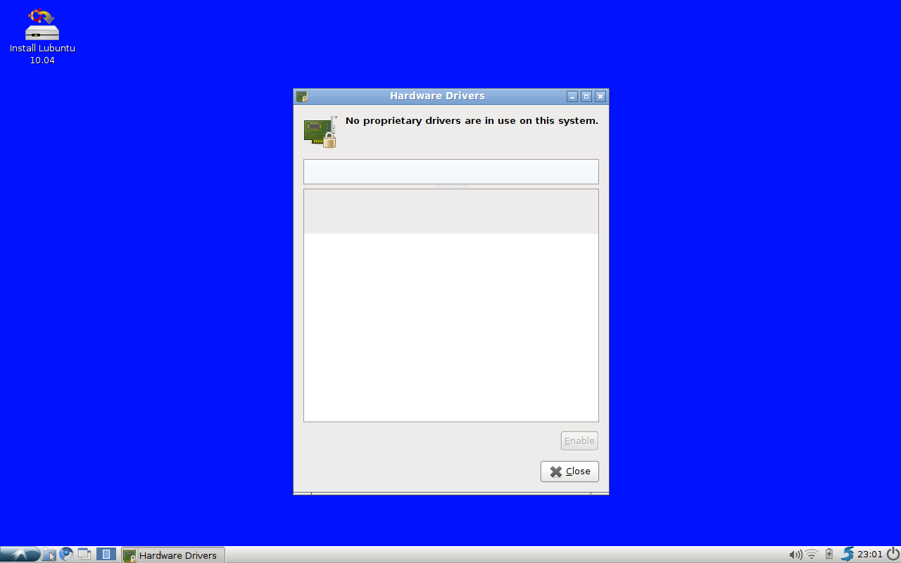 Lubuntu 10.04 Drivers