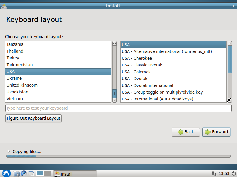 Lubuntu 10.10 Installer