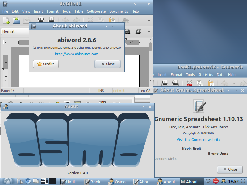 Lubuntu 11.04 Office