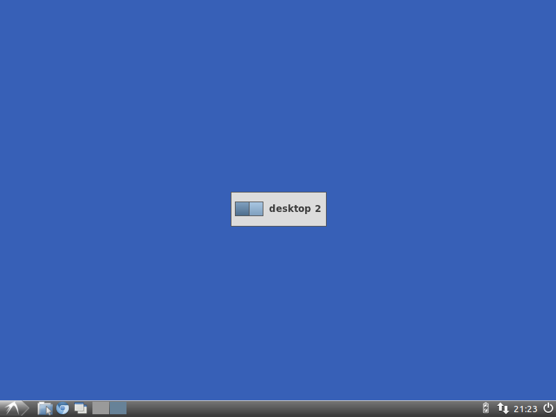 Lubuntu 11.10 Multiple Desktops