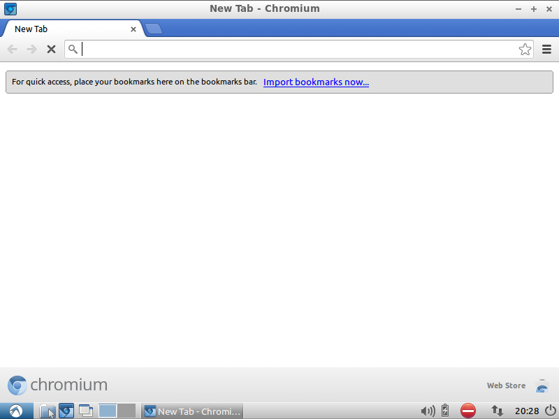 Lubuntu 12.10 Chromium