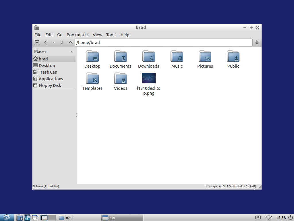 Lubuntu 13.10 File Management