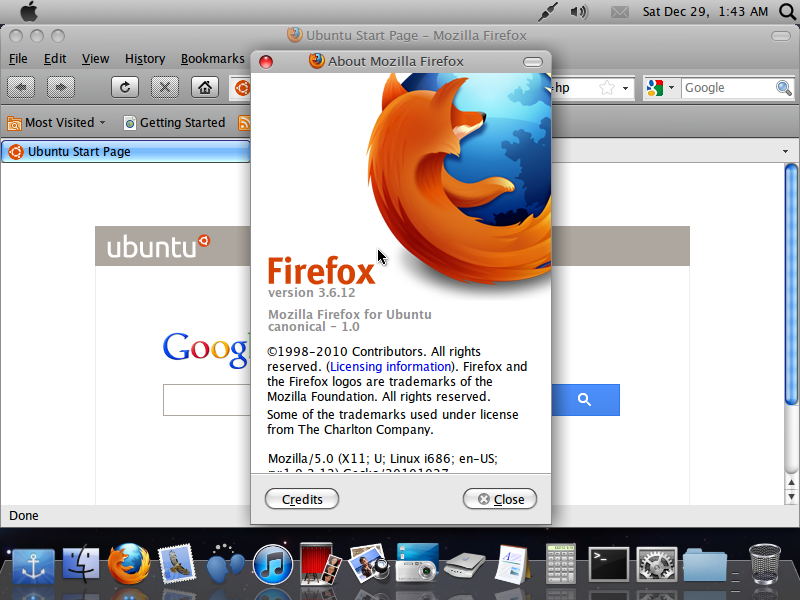 Macbuntu Firefox