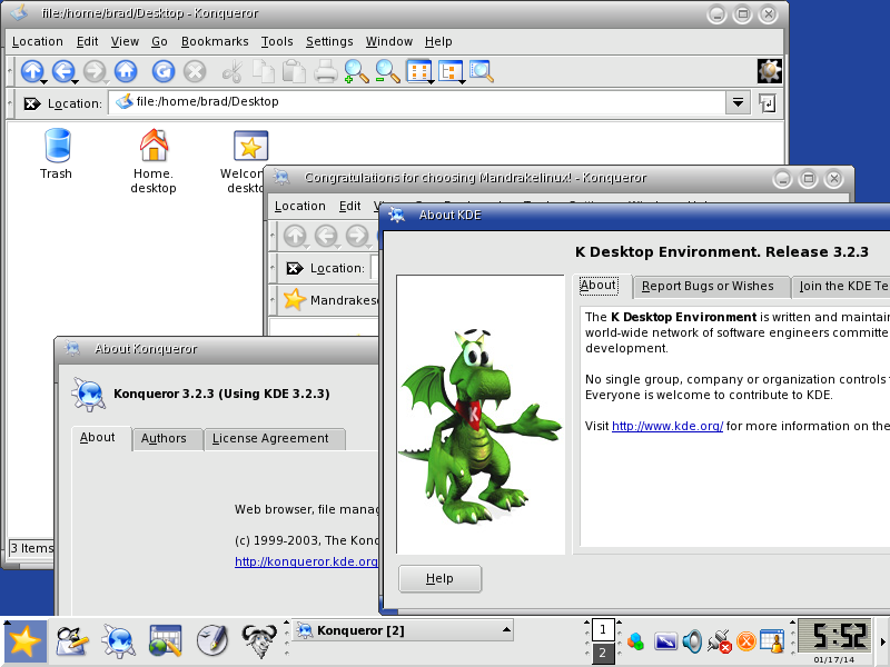 Mandrake 10 File Management