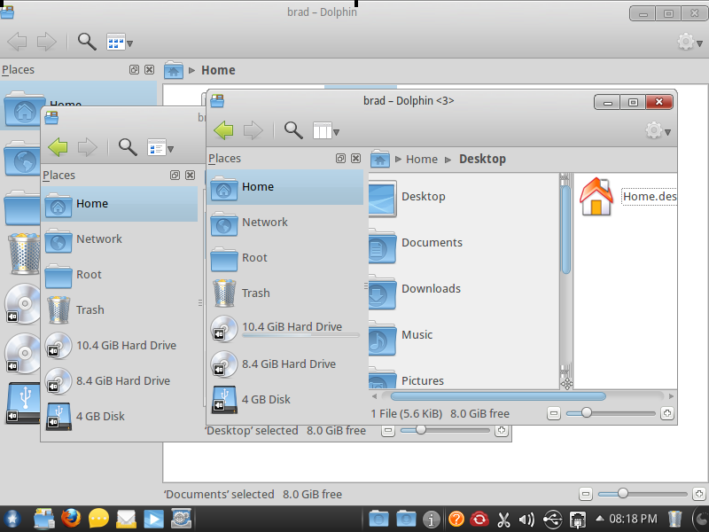 Mandriva 2011 File Management