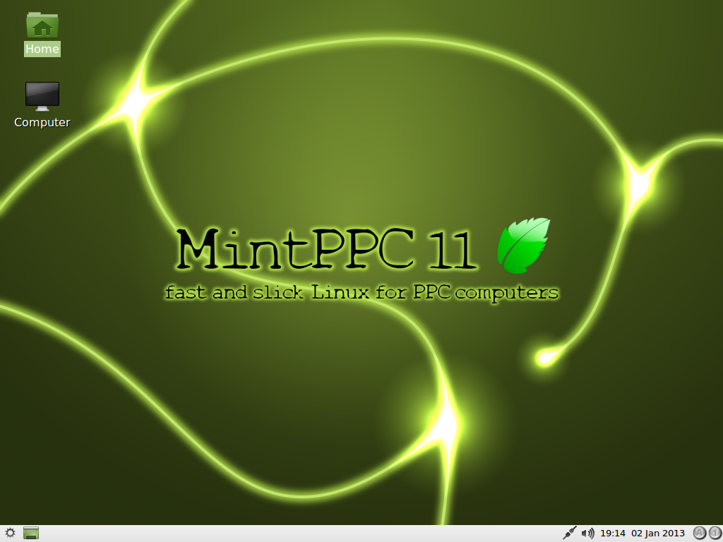 MintPPC 11 Desktop