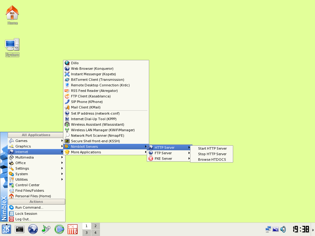 NX 2008 KMenu
