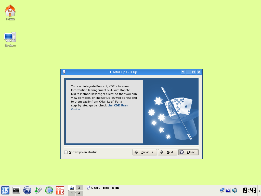 NX 2008 Random popup