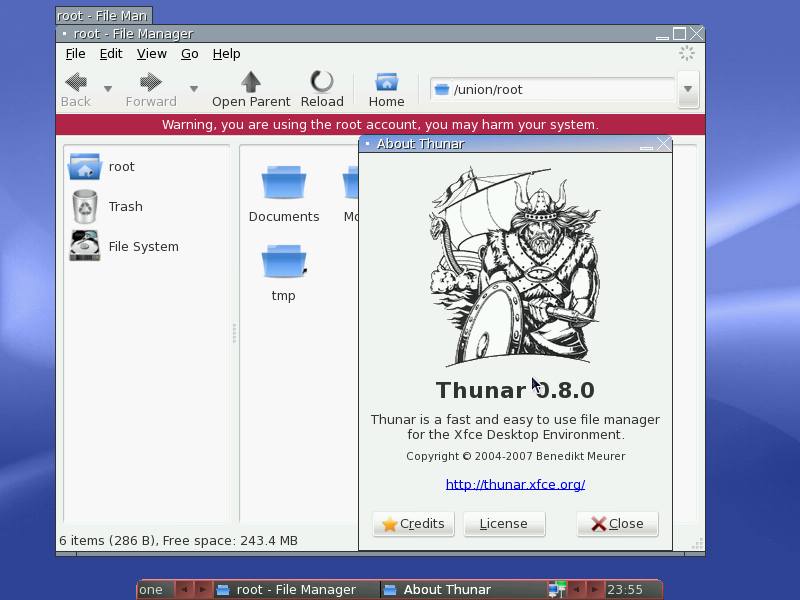 TinyFlux File Manager
