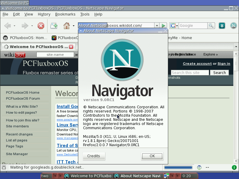 TinyFlux Netscape