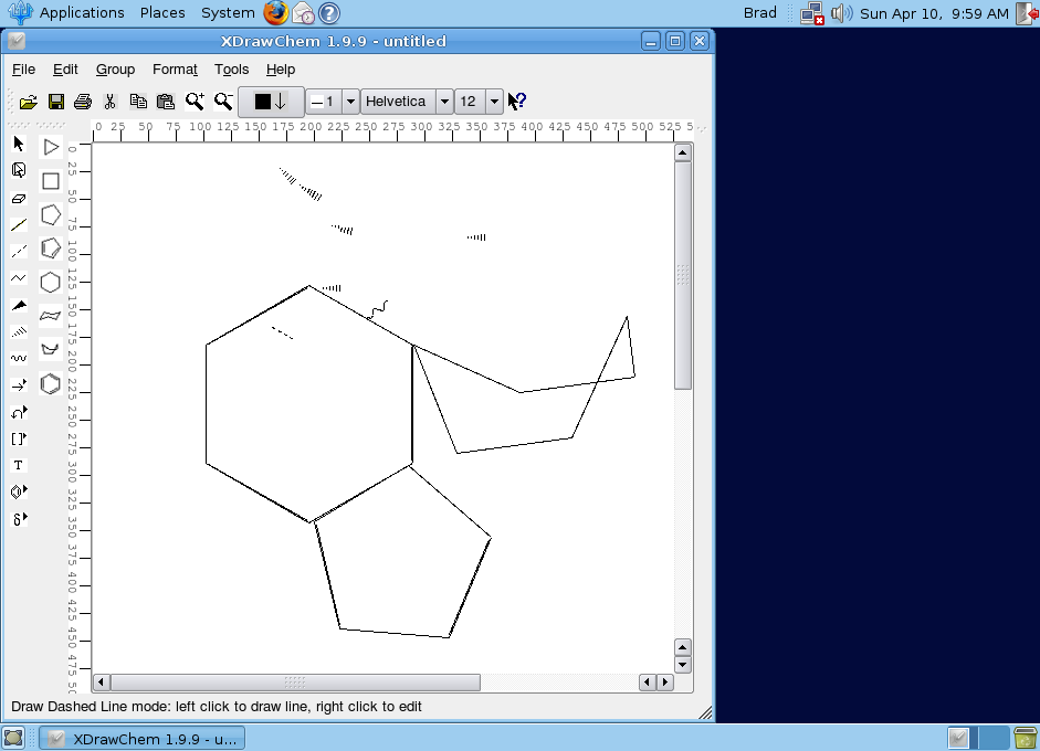 Poseidon Chemical Drawing