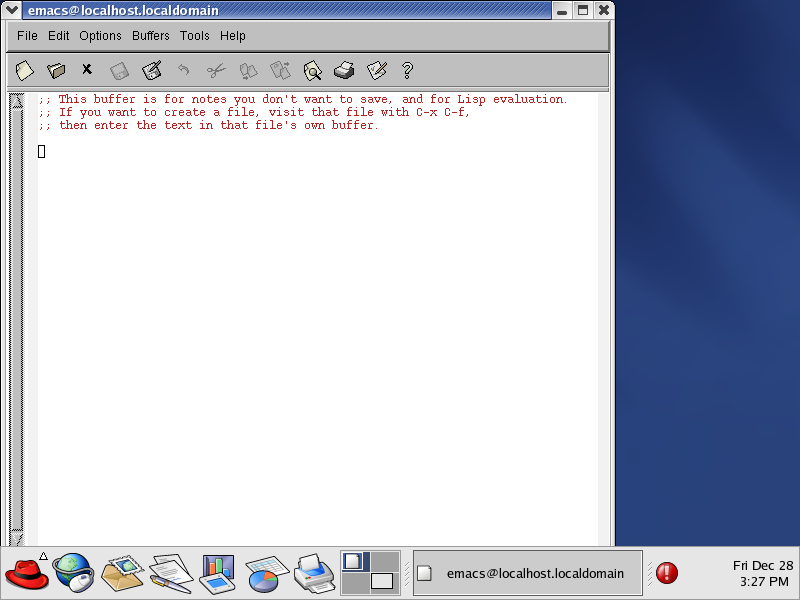 RedHat 9 Emacs