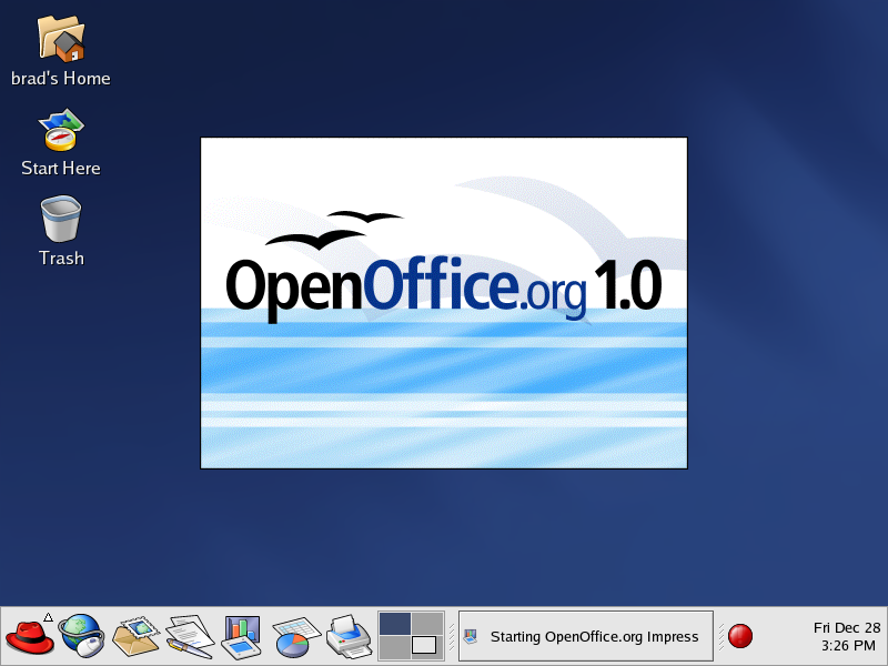 RedHat 9 OpenOffice