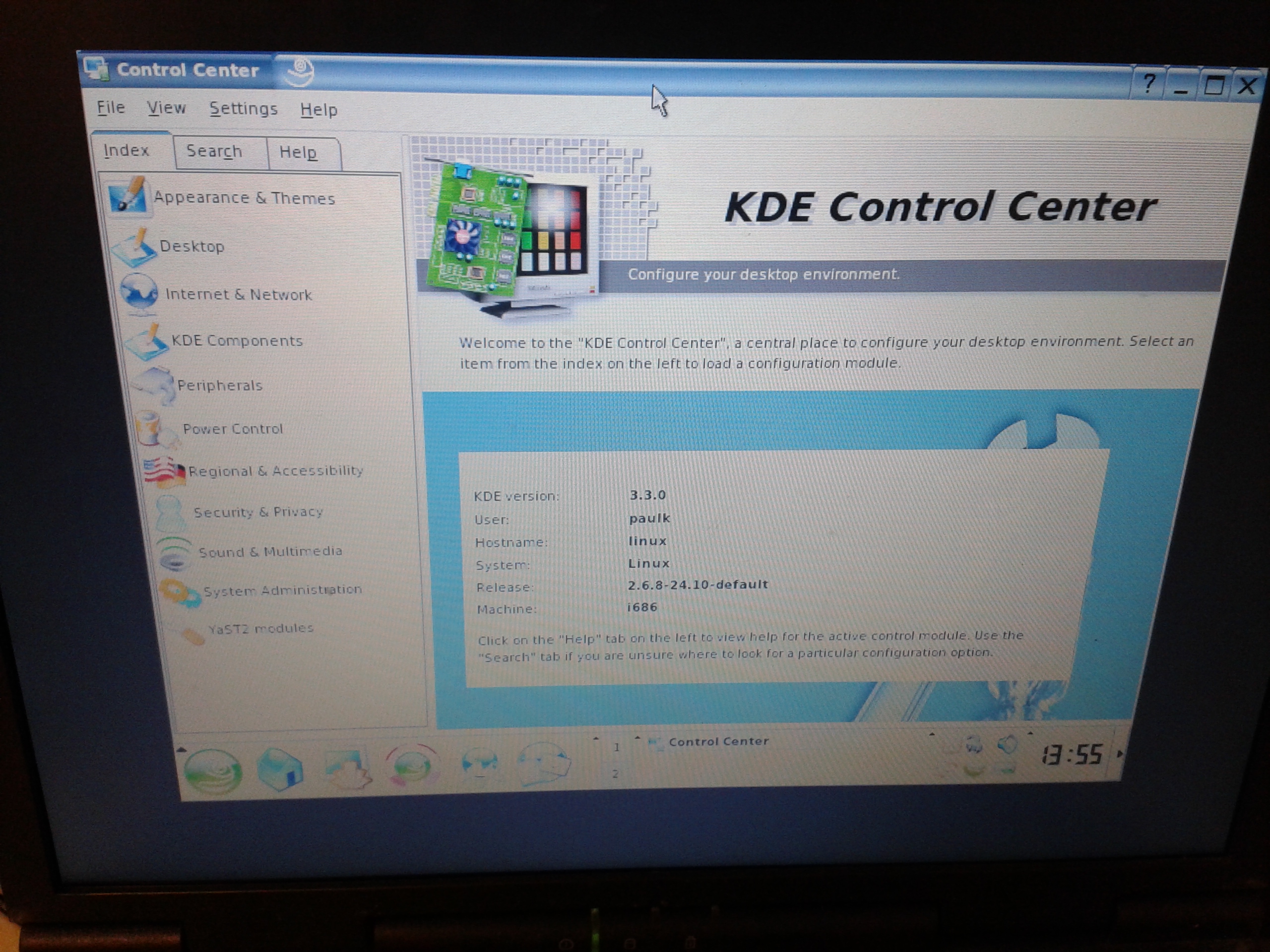 SUSE 9.2 Control Center