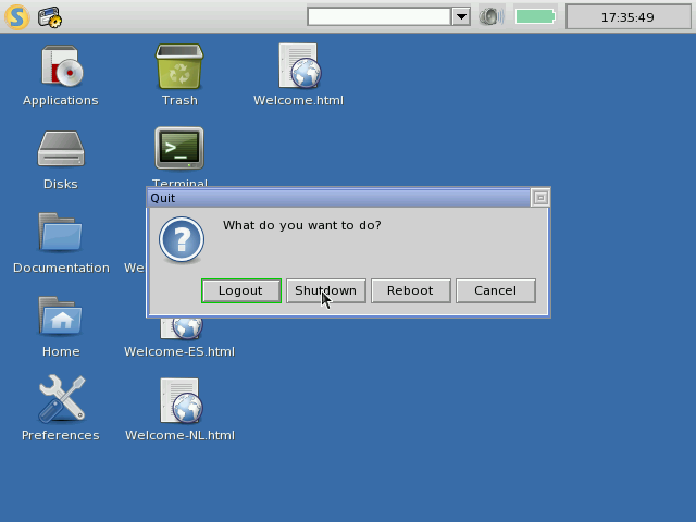Syllable Beta Shutdown